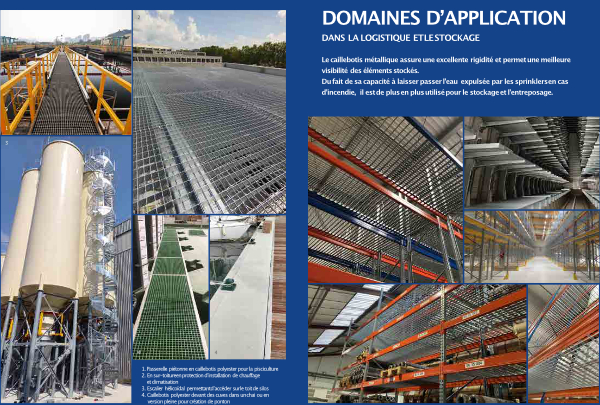 Grille caillebotis pour Rack