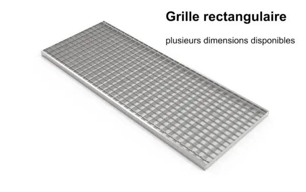 GRILLE caillebotis RECTANGLE